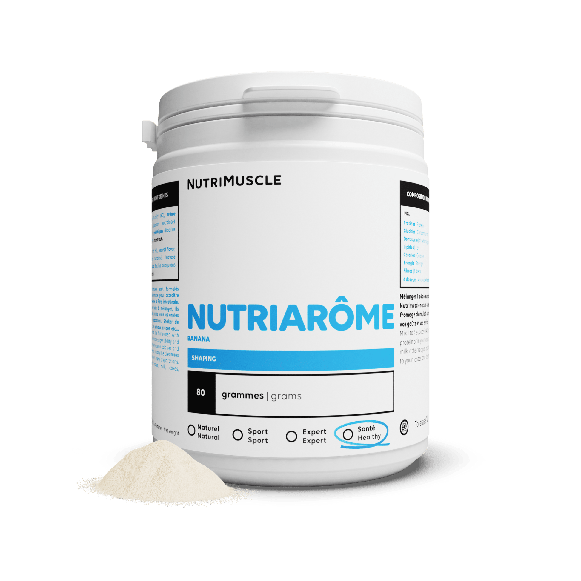Nutrimuscle Nutriments Fraise / 80 g Nutriarôme