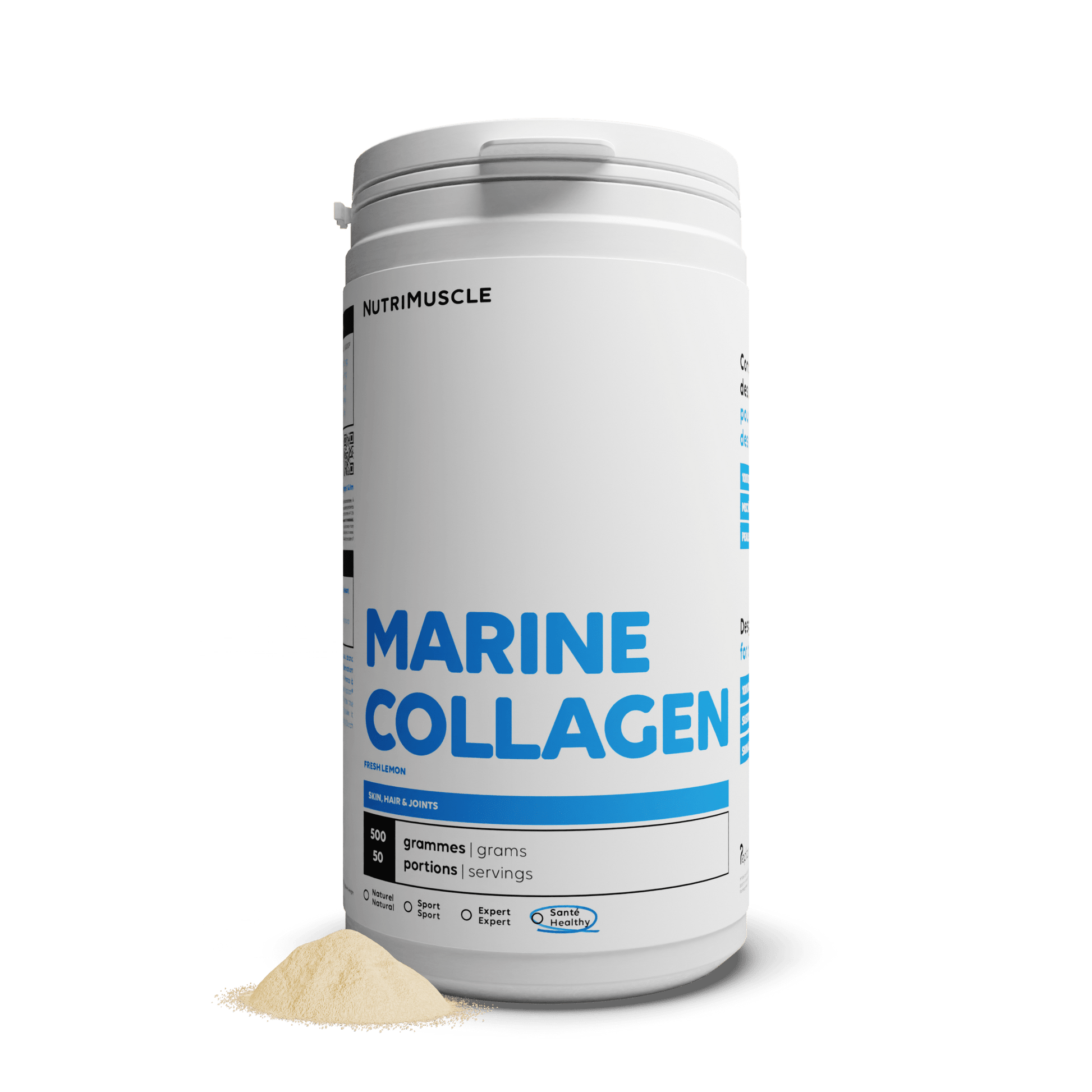 Nutrimuscle Protéines Collagène Marin Peptan® 1 en poudre
