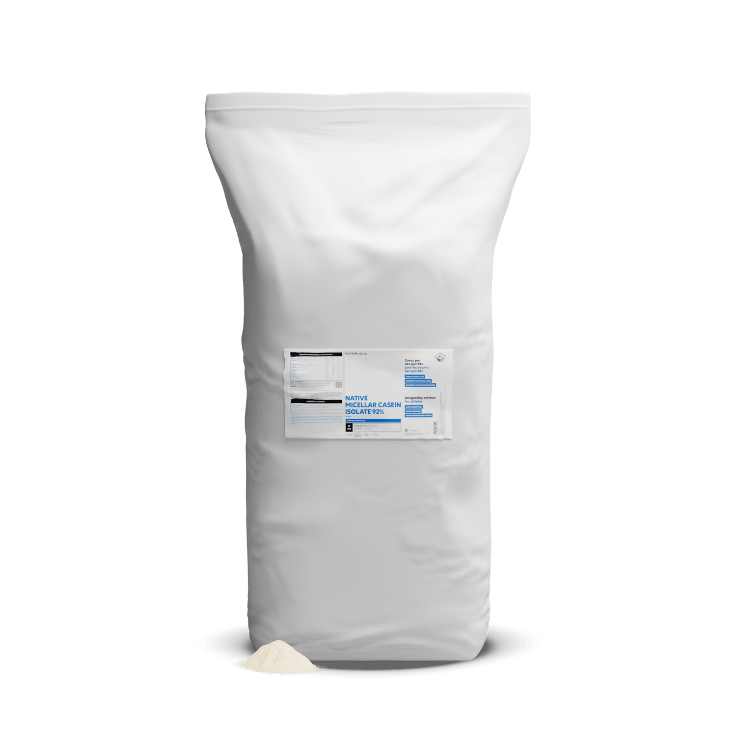 Nutrimuscle Protéines Banane / 20.00 kg Isolat de caséine micellaire 92%