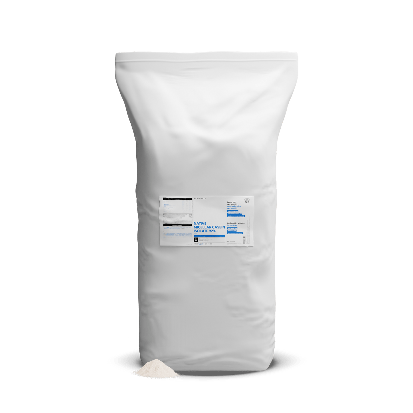 Nutrimuscle Protéines Mangue / 20.00 kg Isolat de caséine micellaire 92%