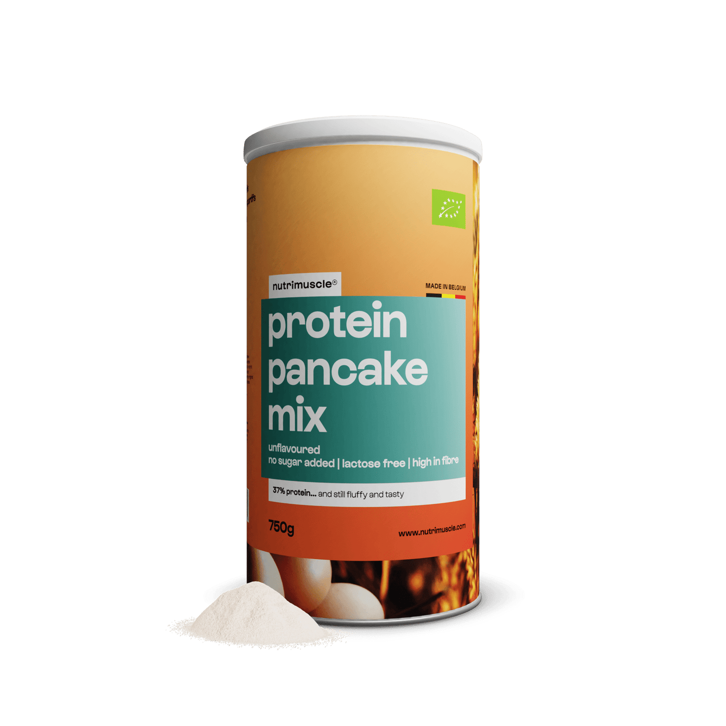 Nutrimuscle Protéines Nature / 750 g Mix pour pancakes protéinés bio