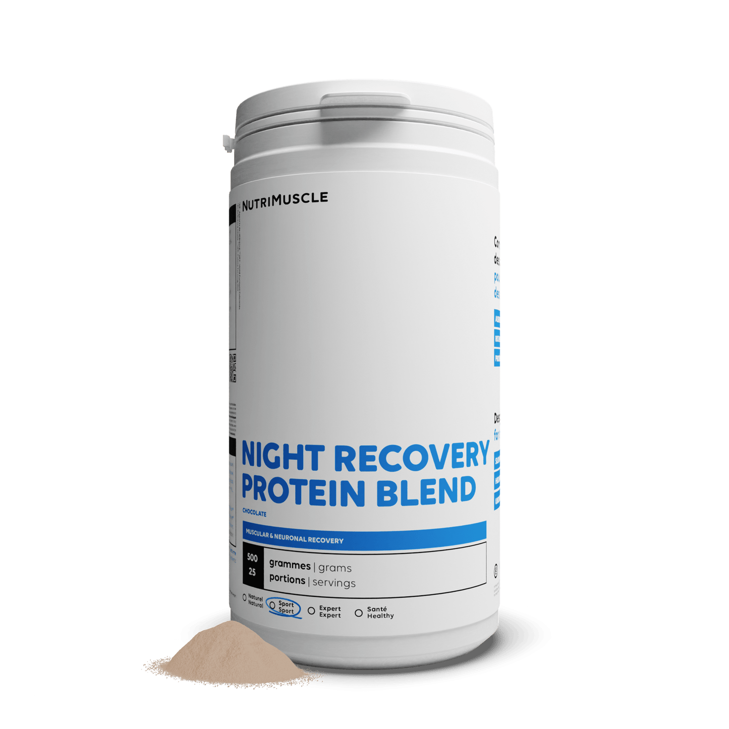 Nutrimuscle Protéines Chocolat / 500 g Night Recovery Protein Blend