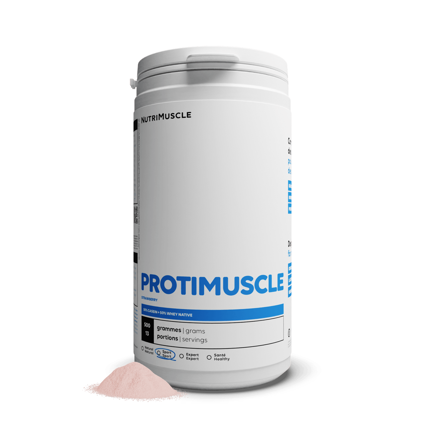 Nutrimuscle Protéines Fraise / 500 g Protimuscle - Mix Protein