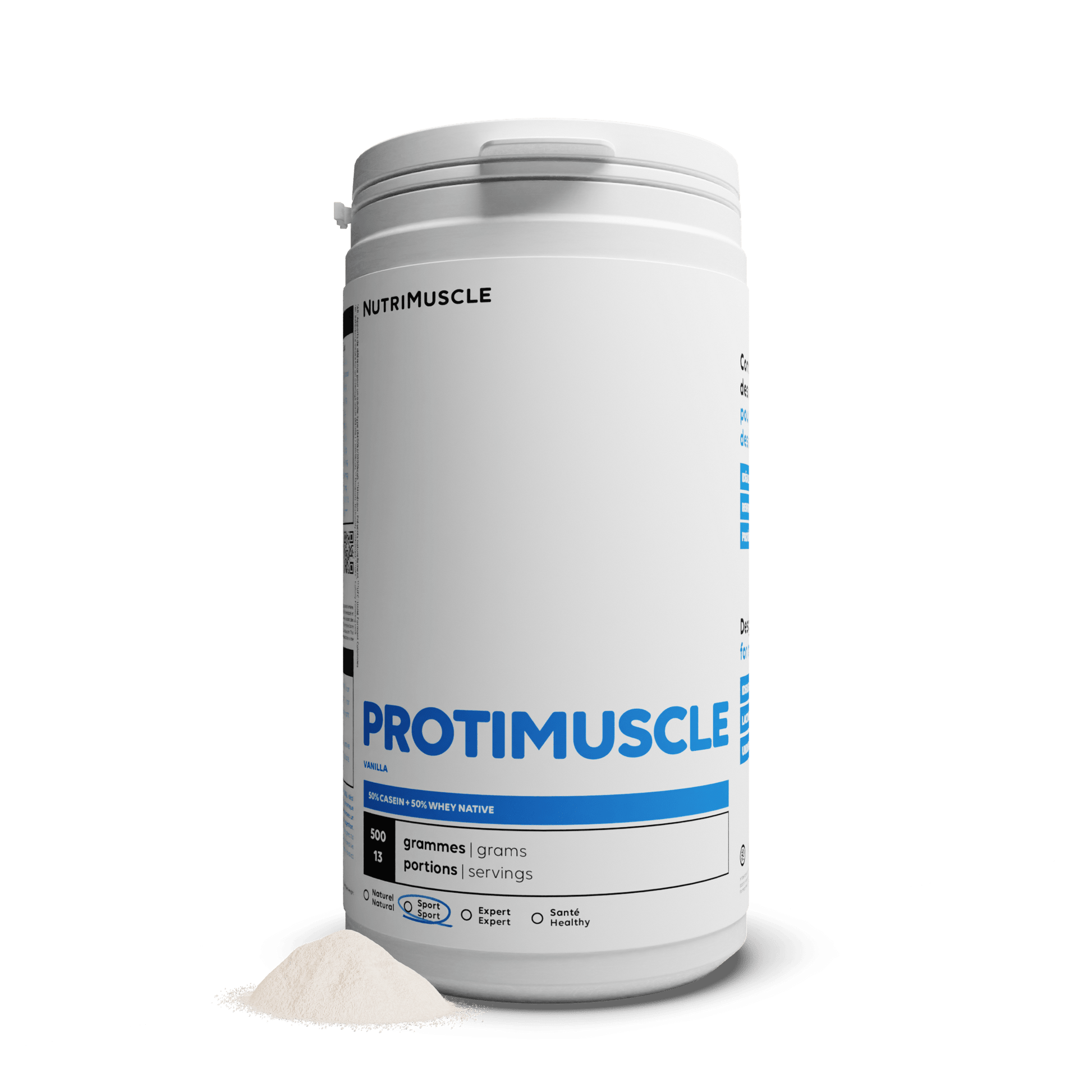 Nutrimuscle Protéines Vanille / 500 g Protimuscle - Mix Protein