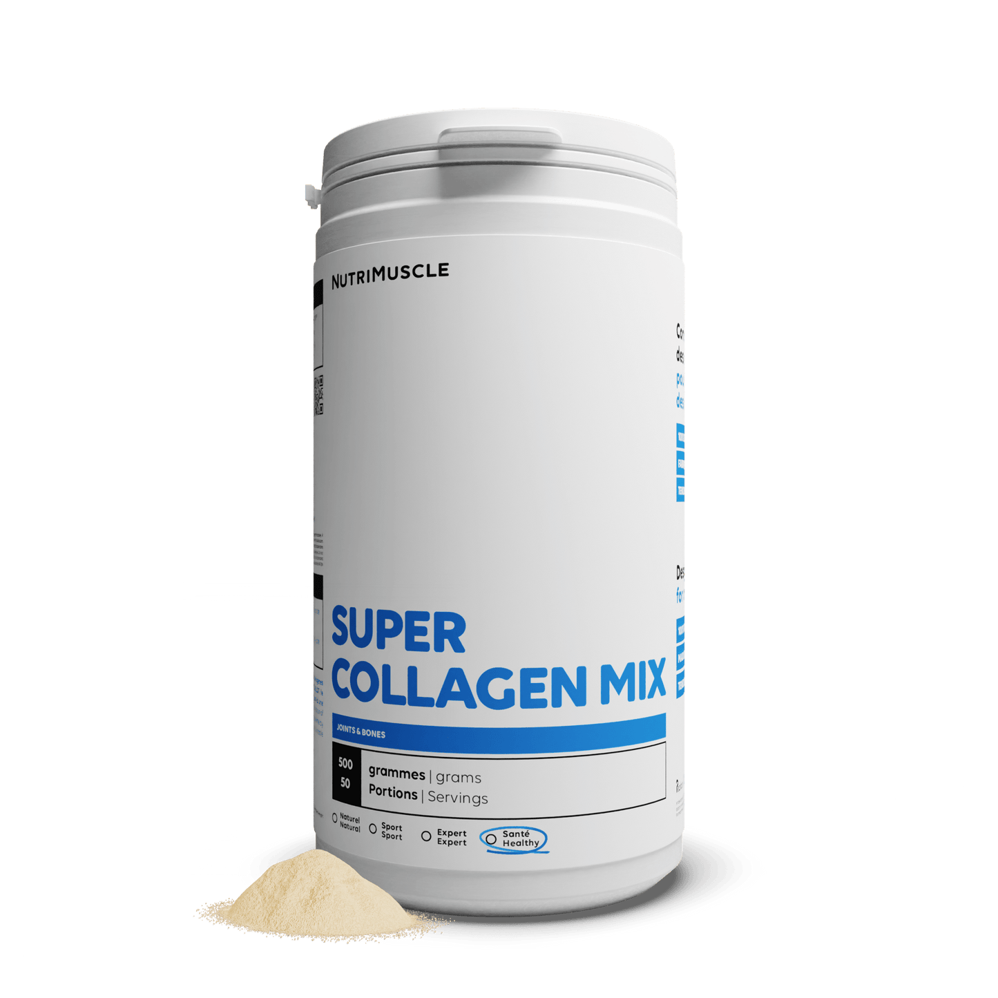 Nutrimuscle 500 g Super Collagen Mix en poudre