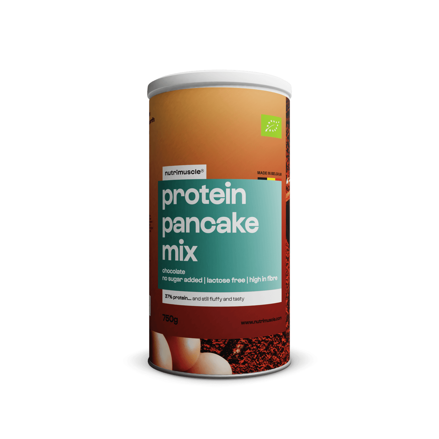 Nutrimuscle Protéines 750 g / Chocolat Mix pour pancakes protéinés bio